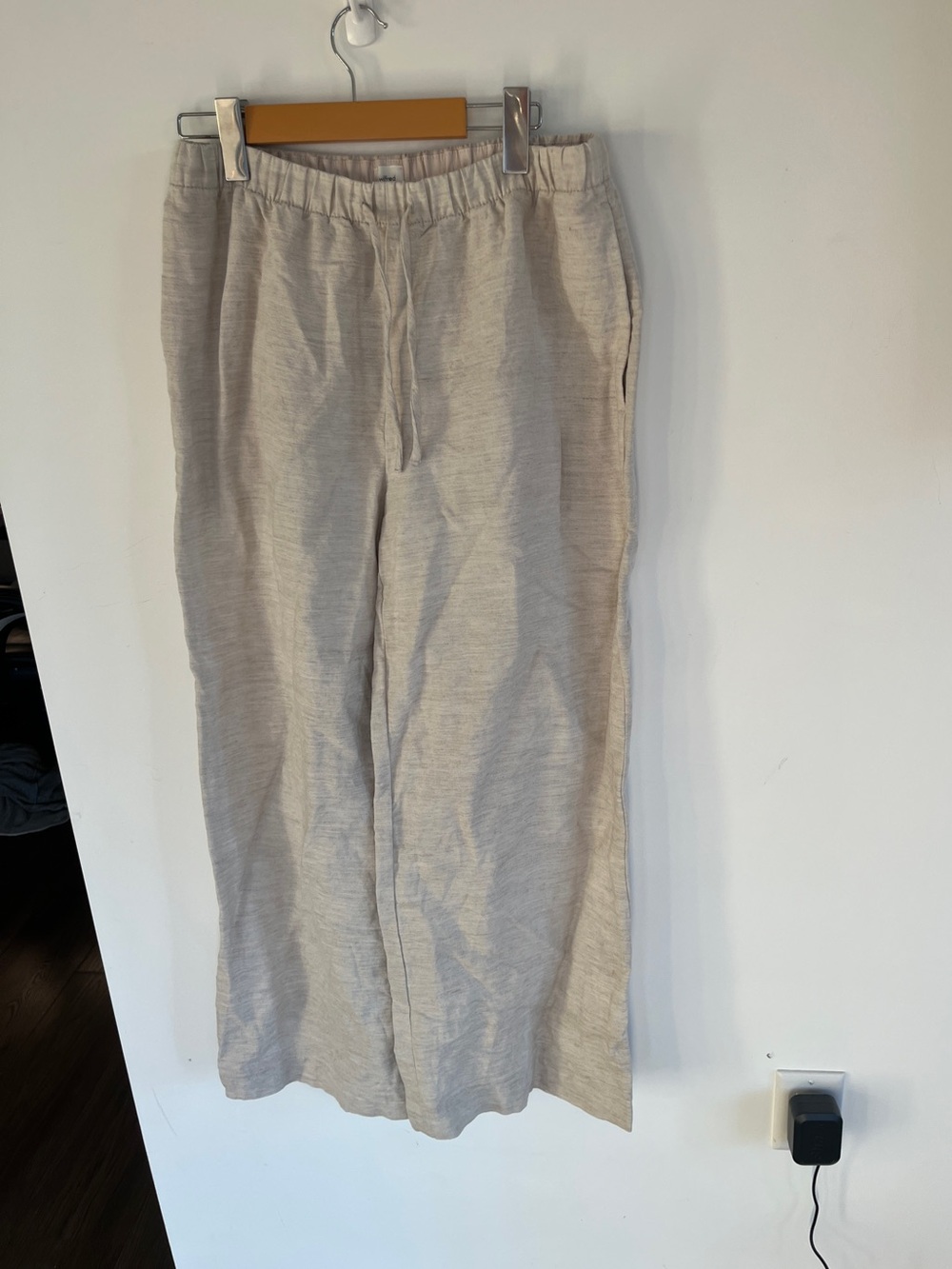 Wilfred Lodge Pant - Natural Ecru Cruise Linen